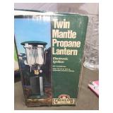 Collection of Outdoor Camping Gear - Sleeping Bag, Air Bed, Stoves, and Lantern