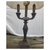 Collection of 4 Vintage Vases and Table Lamp