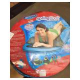 Set of Pump Sprayer, Stainless Steel Tool Set, and Floating Lounge