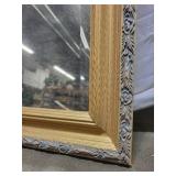 Vintage Ornate Wall Mirror with Golden Frame