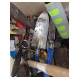 Mixed Lot of Hand Tools with Rubbermaid Tool Bag and Soldering Gun