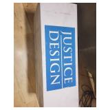 Set of 3 Justice Design Open-Box Opal Glass Lamp Shades