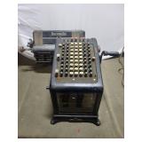 Vintage Burroughs Manual Adding Machine
