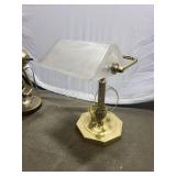 Set of 2 Classic Desk Lamps with Brass Finish