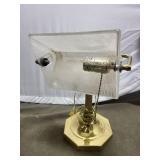 Set of 2 Classic Desk Lamps with Brass Finish