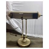Set of 2 Classic Desk Lamps with Brass Finish