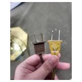 Set of 2 Classic Desk Lamps with Brass Finish