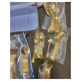 Vintage 24k Gold-Plated Silverware Set with Carrying Case