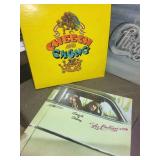 Collection of 7 Vintage Vinyl Records Featuring Cheech & Chong, Billy Joel, and Jimi Hendrix