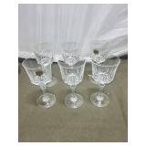Assorted Kitchenware Set with Glass Goblets
