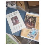 Collection of Vintage Art Prints, Maps, and Books