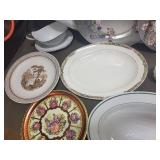Assorted Vintage Plates and Fine China Collection