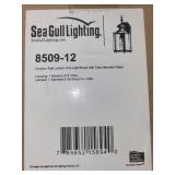 Sea Gull Lighting Outdoor Wall Lantern with Clear Beveled Glass