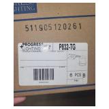 Progress Lighting P832-TG Set of 6 Recessed Fixtures