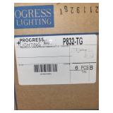 Box of 6 Progress Lighting P832-TG Light Fixtures