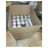 Case of Stainless Steel Creative Lighting Water Bottles As Seen in Photos