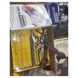 Assorted DIY Tools and Kits Including Emergency Shovel and Graining Kit