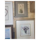 Lot of Assorted Framed Art Pieces and Decorative Items