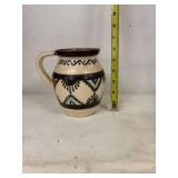 Set of 3 Artisan Ceramic Vases with Unique Designs