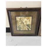 Collection of 4 Framed Floral and Landscape Prints