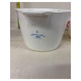 Vintage Corning Ware 1 Qt Pot and Floral Tea Cups Set