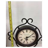 Set of 2 Vintage Style Decorative Clocks