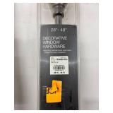 Set of 2 Studio Decorative Window Hardware Tuscan Bronze