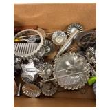 Collection of Vintage and Modern Baking Molds and Accessories