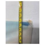 Vintage Asian Hand-Painted Silk Scroll with Horseman Design