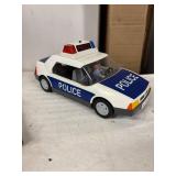 Set of Toy Vehicles and Modern Art Lamp Shade