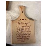 Collection of Sentimental Plaques and Decor Pieces