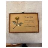 Collection of Sentimental Plaques and Decor Pieces