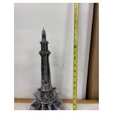 Vintage Eiffel Tower Chrome Decorative Figure â 13.5 inches