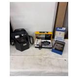 Vintage Polaroid Camera, Kodak Instamatic 314, and Franklin Film Splicer Set