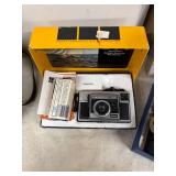 Vintage Polaroid Camera, Kodak Instamatic 314, and Franklin Film Splicer Set