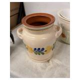 Assorted Vintage Kitchenware Lot with Art Pottery and Ceramic Dishware