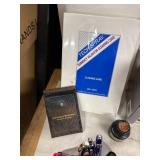 Office Supplies and Accessories Collection Including Electric Sharpener and Cleaning Cards