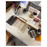 Office Supplies and Accessories Collection Including Electric Sharpener and Cleaning Cards