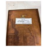 Set of 2 El-Shami Copper Engravings - Public Foutain of Bedawieh & Principal Mosque at Boulak