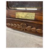 Antique Seth Thomas Wall Clock with Brass Pendulum