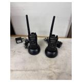 Set of 2 Motorola XPR 3300e Two-Way Radios with Chargers