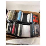 Collection of 12 Vintage Cassette Tapes