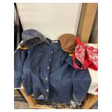Set of Winter Apparel with Jackets and Hats, Size Large