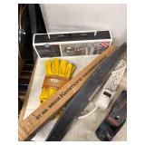 Workshop Tool Set with Screwdriver Kit, Planer, Gloves, and Accessories