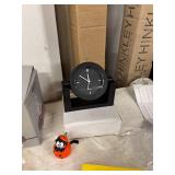 Assorted Household Decor and Collectibles Including Clock and Diffuser