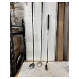 Set of 3 Vintage Golf Clubs including Paragon and Dunlop