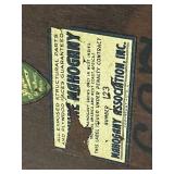 Antique Mahogany Clawfoot Side Table