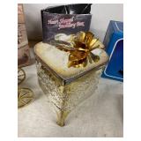 Assorted Decorative Collectible Boxes and Figurines