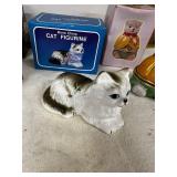 Assorted Decorative Collectible Boxes and Figurines