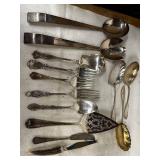 Collection of Vintage Silver-Plated Flatware